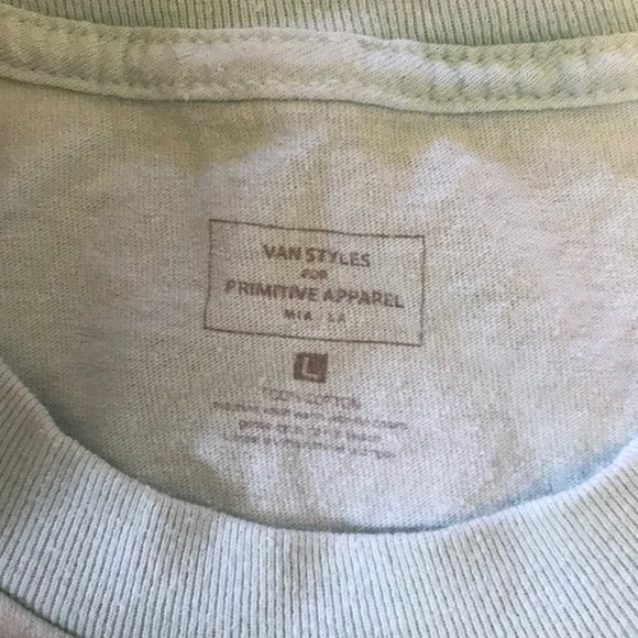 Green Primitive T-Shirt-L - Picture 2 of 2